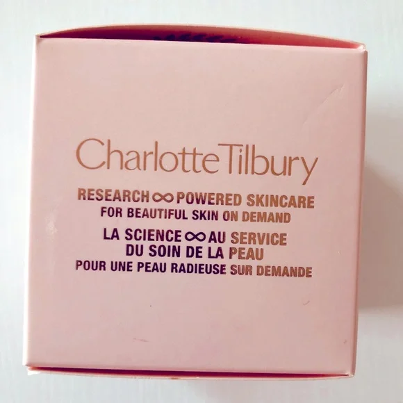 EMPTY Charlotte Tilbury Magic Cream 1.6 ounce Refillable EMPTY glass jar & box. - Picture 12 of 14